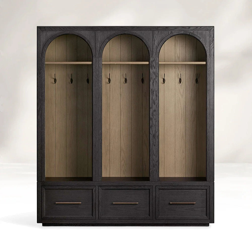 Hattior Triple Entryway Cabinet