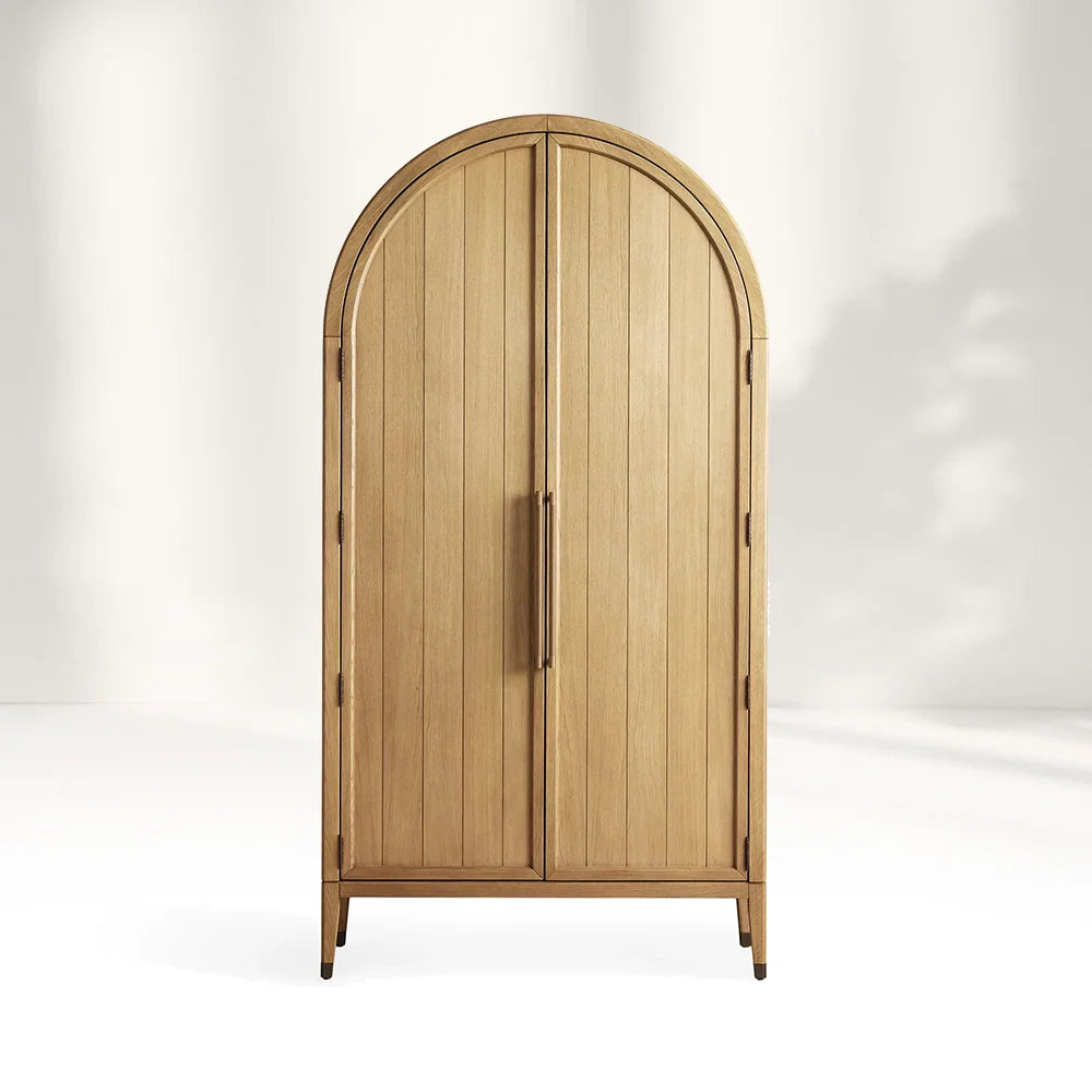 Hattior Wood Cabinet