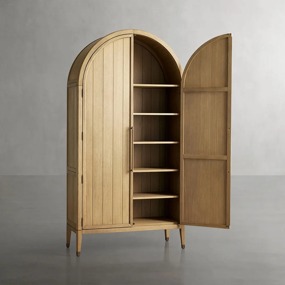 Hattior Wood Cabinet