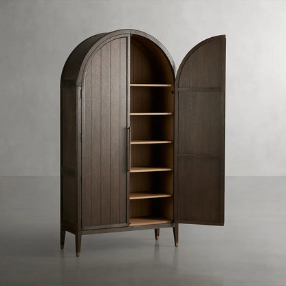 Hattior Wood Cabinet