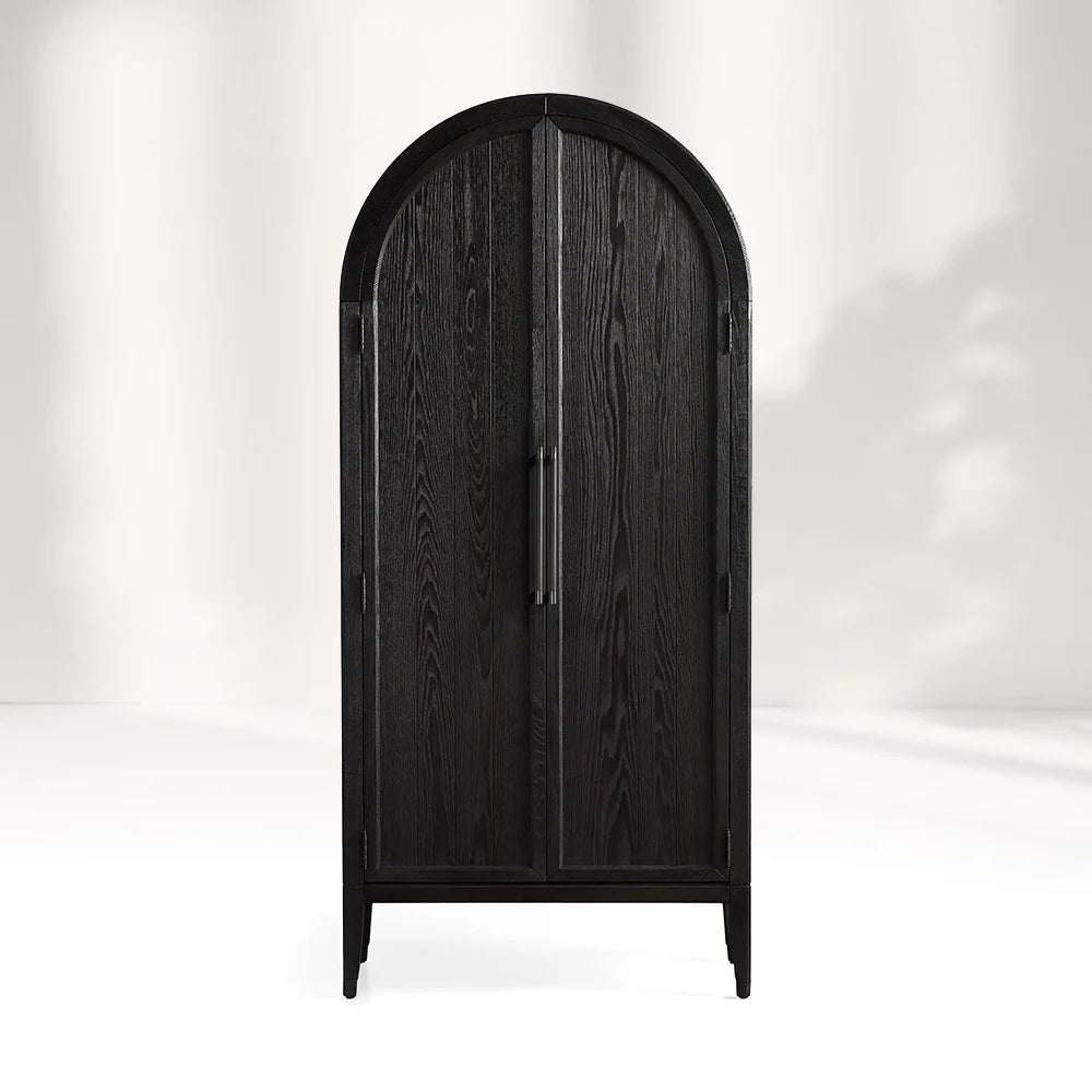 Hattior Wood Cabinet