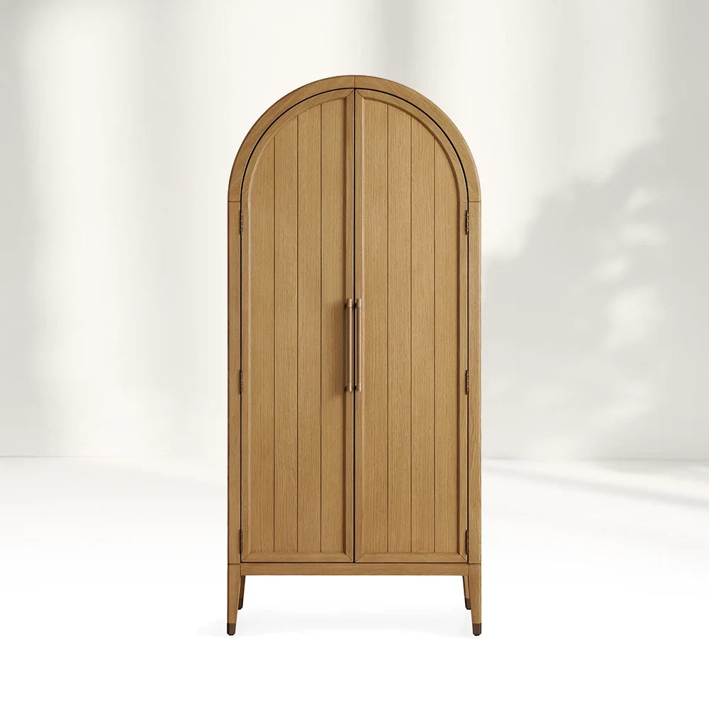 Hattior Wood Cabinet