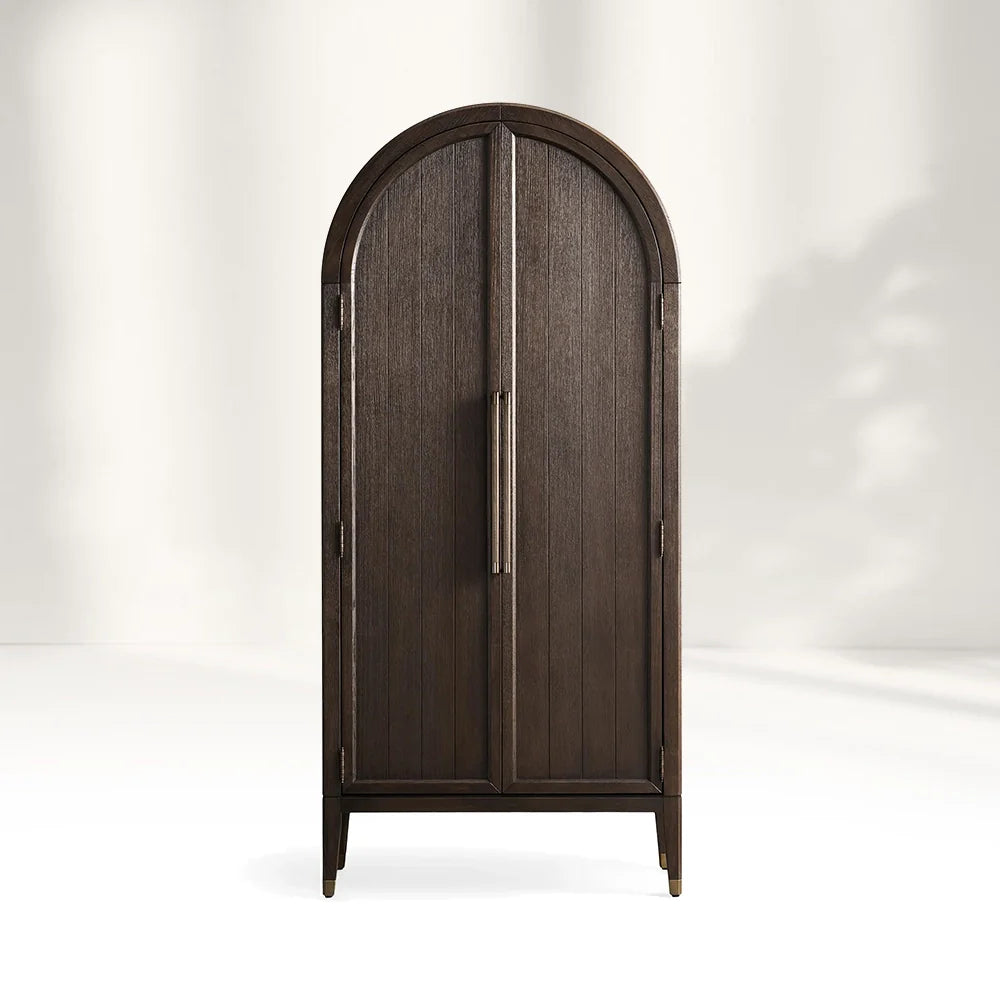 Hattior Wood Cabinet