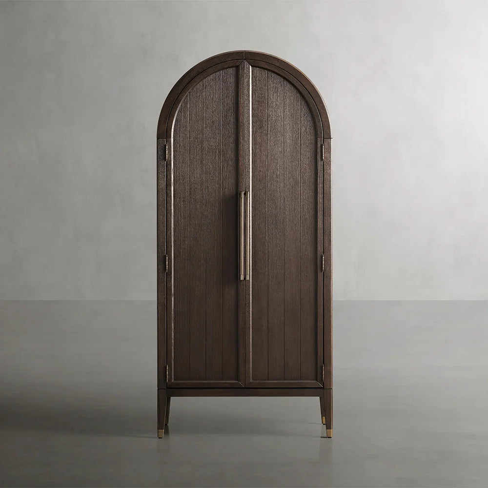 Hattior Wood Cabinet