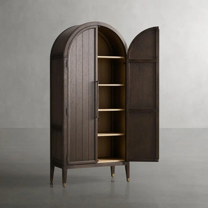 Hattior Wood Cabinet