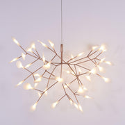 Rose Gold Firefly LED Chandelier