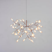 Rose Gold Firefly LED Chandelier