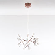 Rose Gold Firefly LED Chandelier