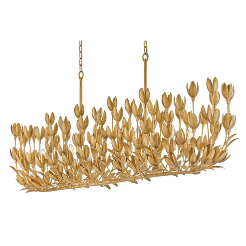 Flora 60 Inch 10 Light LED Linear Suspension Light