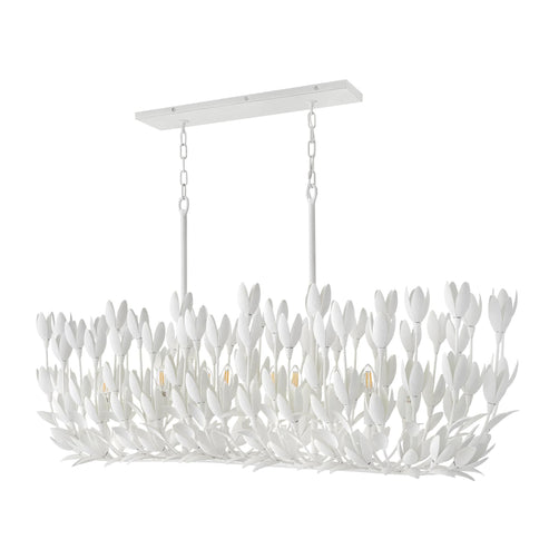 Flora 60 Inch 10 Light LED Linear Suspension Light