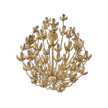 Flora 26 Inch 6 Light Chandelier