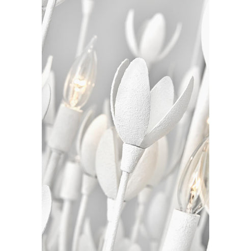 Flora 26 Inch 6 Light Chandelier