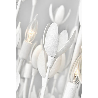 Flora 26 Inch 6 Light Chandelier