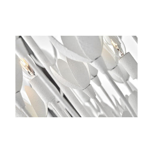 Flora 26 Inch 6 Light Chandelier