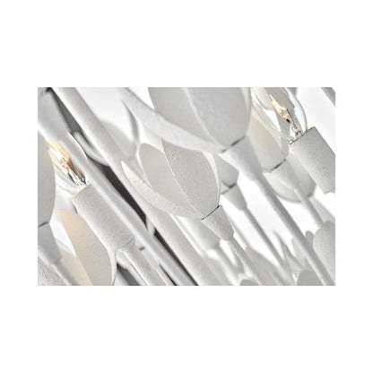 Flora 26 Inch 6 Light Chandelier