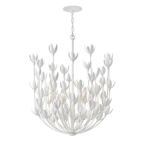 Flora 26 Inch 6 Light Chandelier