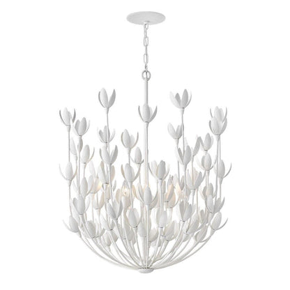 Flora 26 Inch 6 Light Chandelier