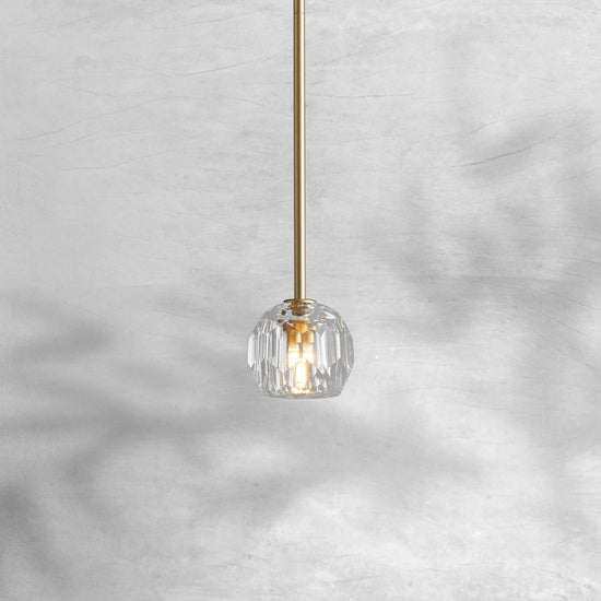 Bille De Crystal Kitchen Island Pendant Light