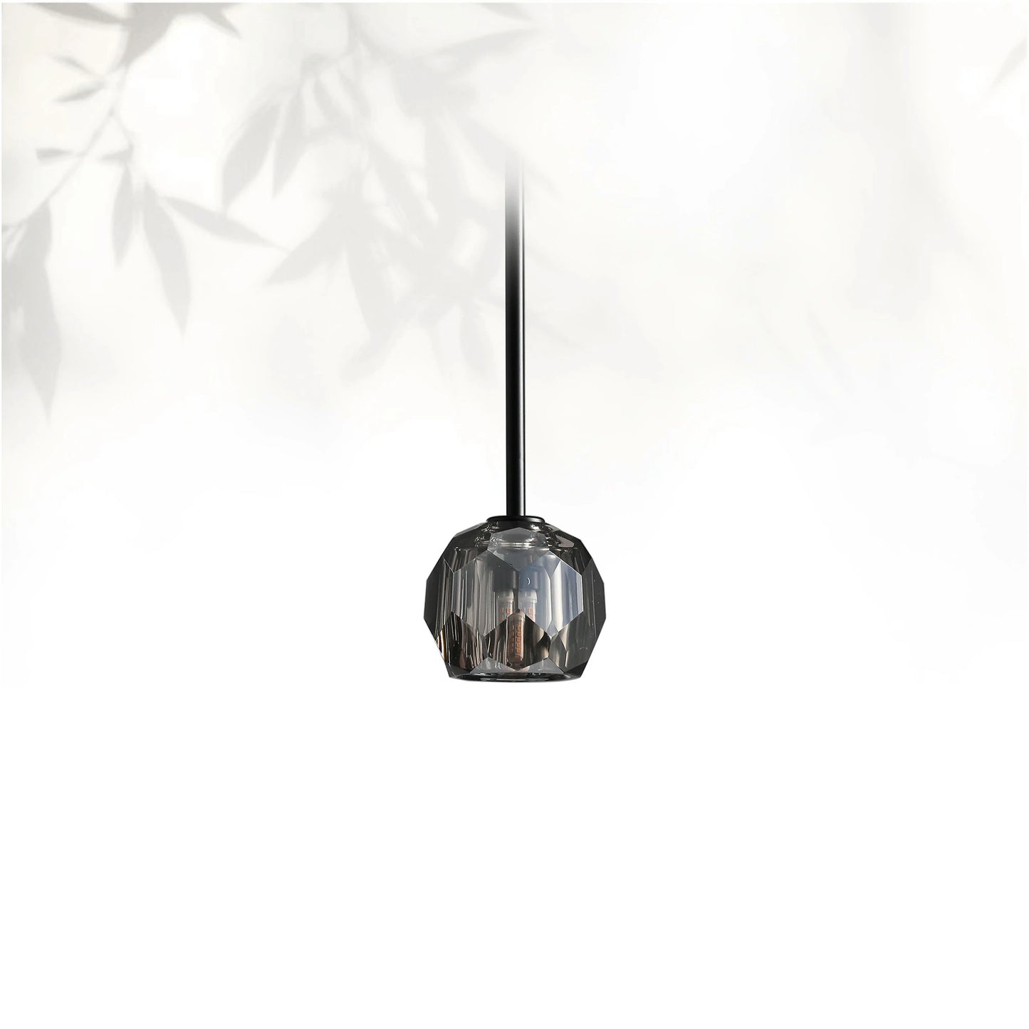 Boule Do Cristal Glass Pendant 5"D