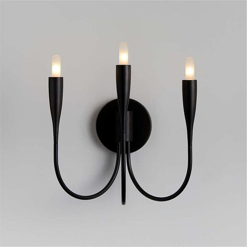 Liona Brass Candelabra Wall Sconce Light