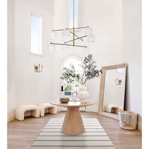 Liona Brass Candelabra Wall Sconce Light