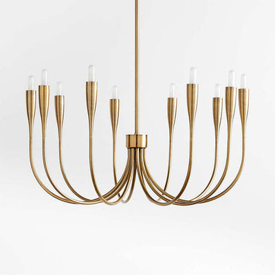 Liona Small Brass Chandelier Light