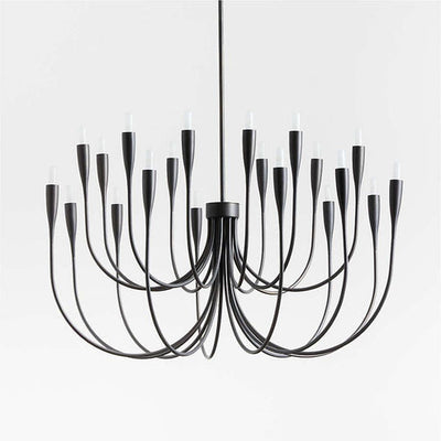 Liona Large Brass Candelabra Chandelier Light