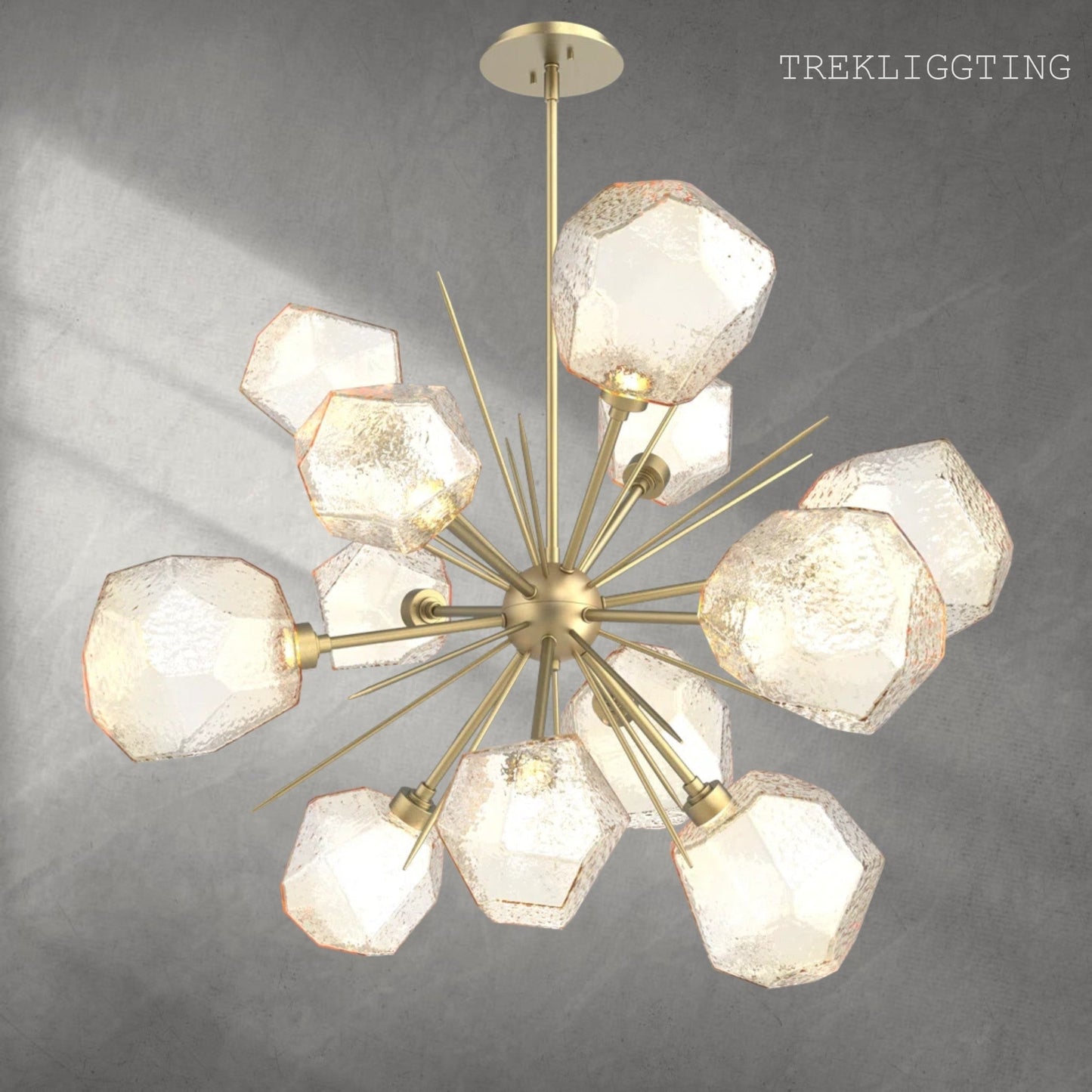 Gem Starburst Chandelier