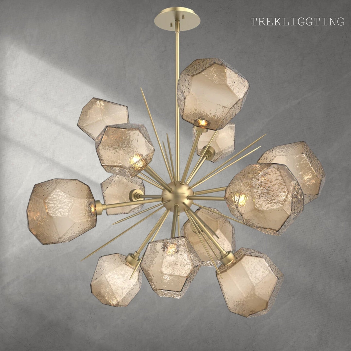Gem Starburst Chandelier