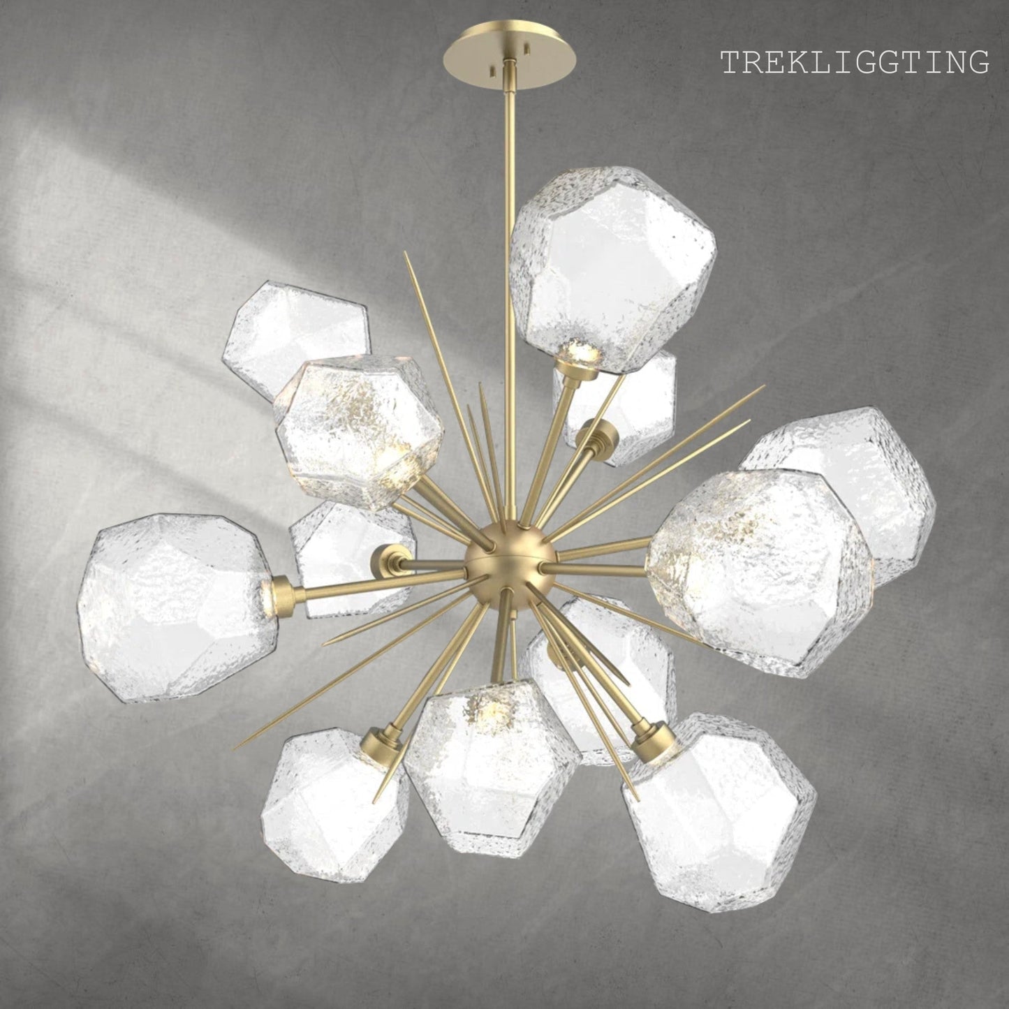 Gem Starburst Chandelier