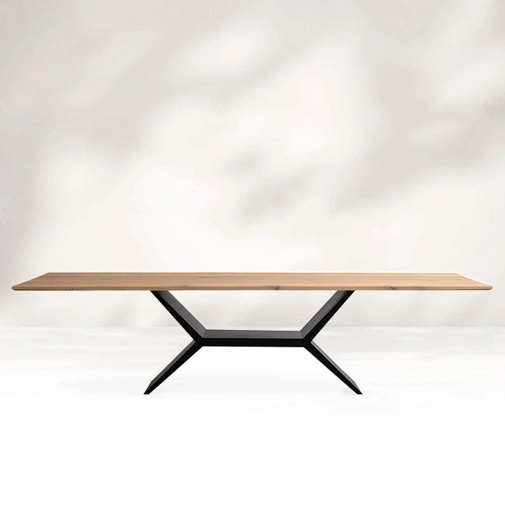 Jacob Dining Table with Vertex Base