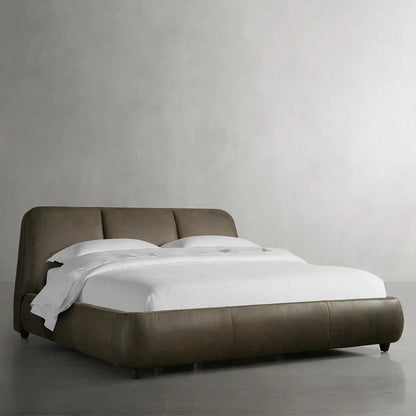 Kinnan Leather Bed