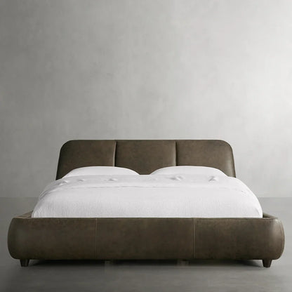 Kinnan Leather Bed