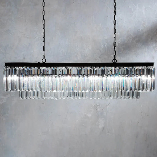 Leyland Tiered Rectangular Chandelier
