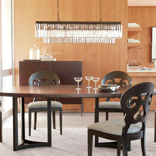Leyland Tiered Rectangular Chandelier