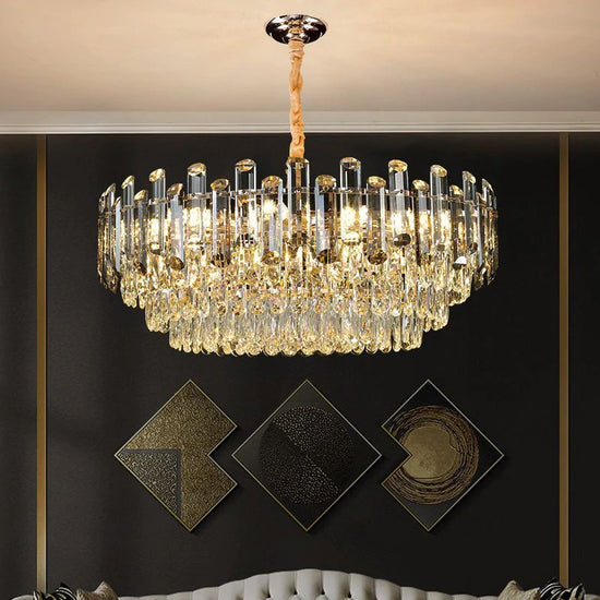 TD Luxury Crystal Chandelier