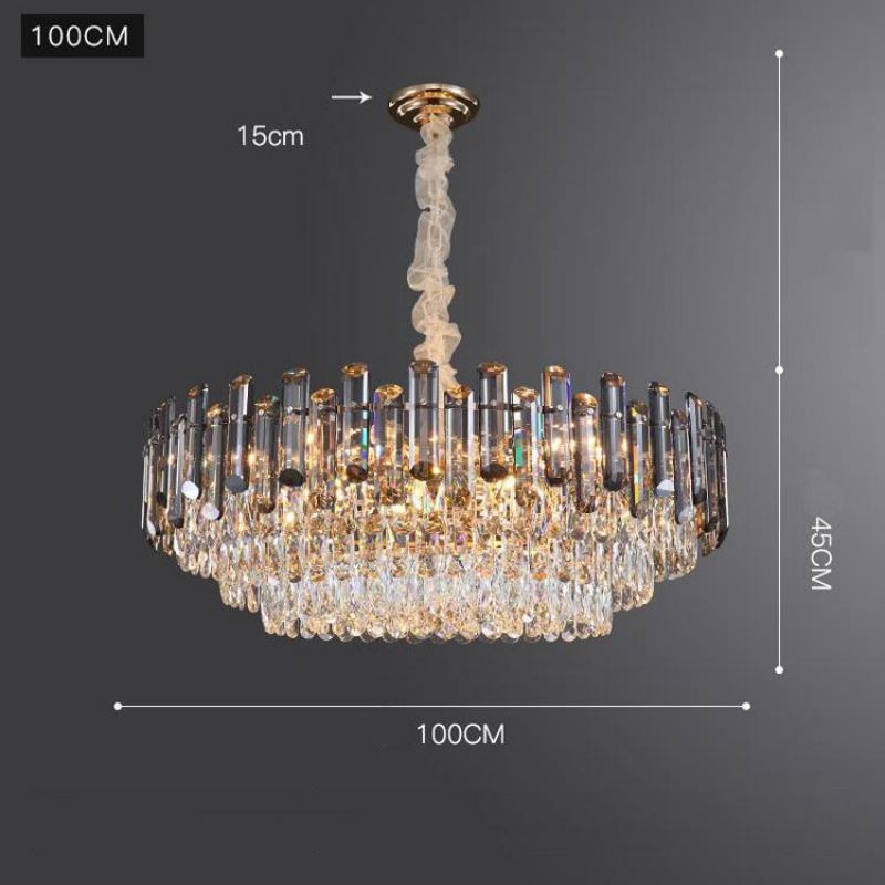 TD Luxury Crystal Chandelier