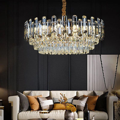TD Luxury Crystal Chandelier