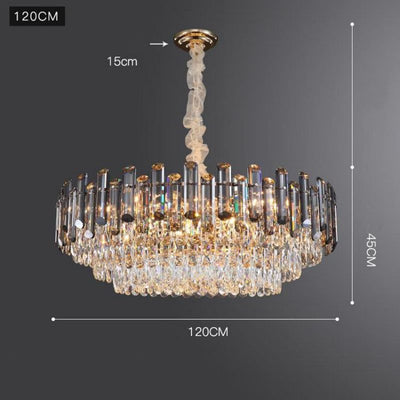 TD Luxury Crystal Chandelier