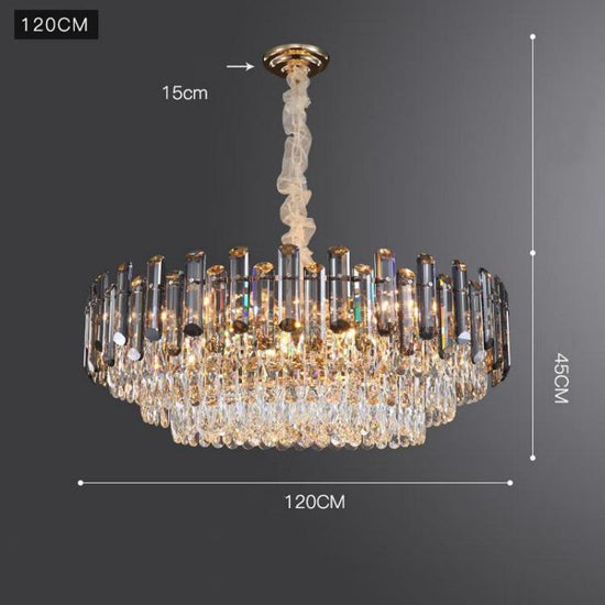 TD Luxury Crystal Chandelier