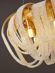 Mesh Crystal Chandelier