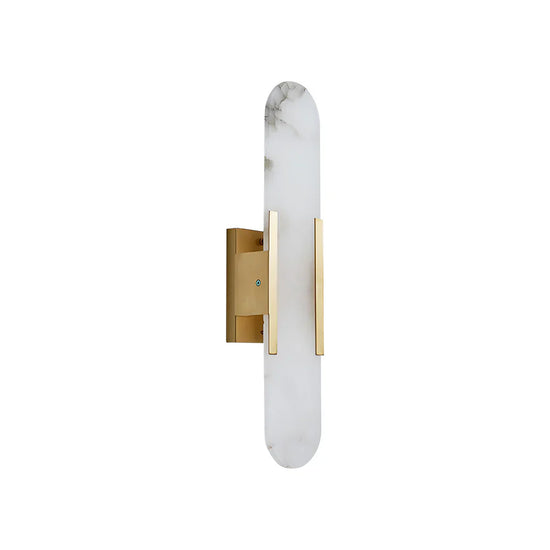 Modern Belange Elongated Alabaster Wall Lamp