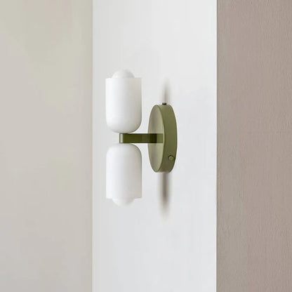 Glass Up Down Wall Sconce