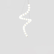 Acrylic Pearl Necklace Chandelier