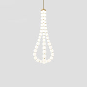 Acrylic Pearl Necklace Chandelier