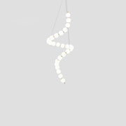 Acrylic Pearl Necklace Chandelier