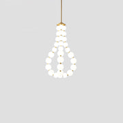 Acrylic Pearl Necklace Chandelier