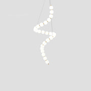 Acrylic Pearl Necklace Chandelier