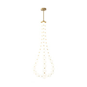 Acrylic Pearl Necklace Chandelier