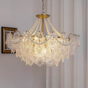 Pearls Glass Chandelier